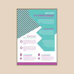 Corporate Business Flyer design template