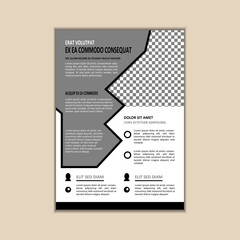 Corporate Business Flyer design template