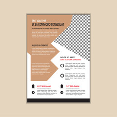 Corporate Business Flyer design template