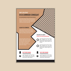 Corporate Business Flyer design template