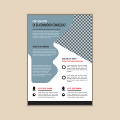 Corporate Business Flyer design template