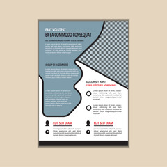 Corporate Business Flyer design template