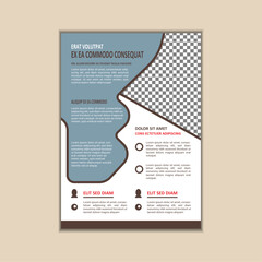 Corporate Business Flyer design template