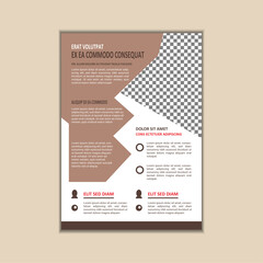 Corporate Business Flyer design template
