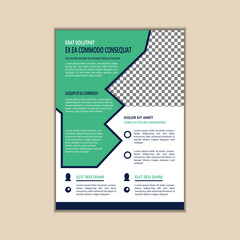 Corporate Business Flyer design template