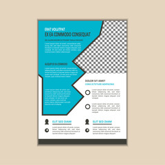 Corporate Business Flyer design template