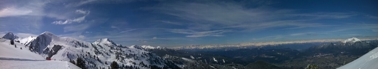 Italien Winter Dolomiten