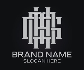 modern minimalist letter brand identity