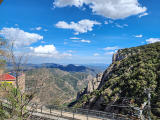 atmosphere at Abbey Montserrat Spain