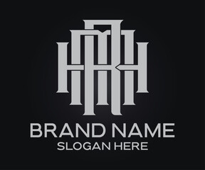 modern minimalist letter brand identity