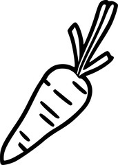 carrot icon vector symbol design illustration