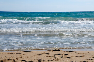 das Meer im Süden Siziliens