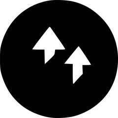 high precedence icon vector symbol design illustration