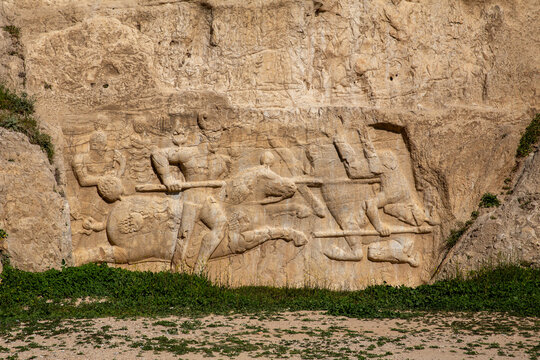 Hormoz II in Combat, Naqsh-e Rostam, Iran