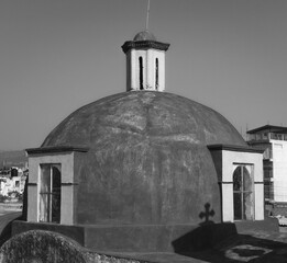 Cúpula de iglesia en Tlaxcala