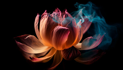 Fototapeta na wymiar closeup of a lotus flower