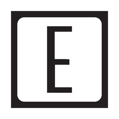 LETTER icon design template vector