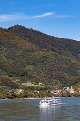 Schwallenbach on the Danube river, UNESCO, Wachau Valley, Lower Austria, Austria