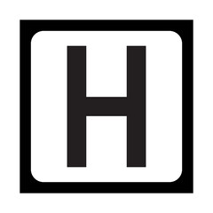 LETTER icon design template vector