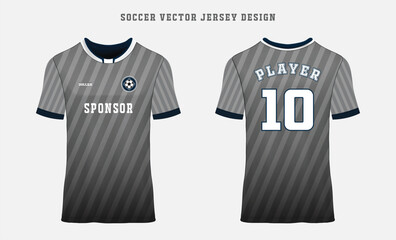 soccer jersey template sport t shirt design vector premium