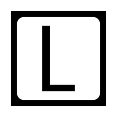 LETTER icon design template vector