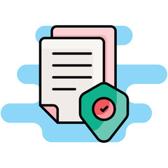 Approvement icon Stock illustration.