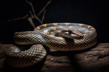 Obraz premium illustration, snake, ai generative