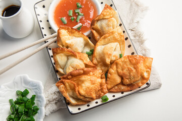 Wonton wantan chinese dim sum food dumpling street food