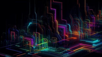 16:9 AI generated wallpaper with AI theme 5824*3264pix