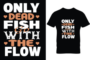 Fishing Typography T shirt Design

