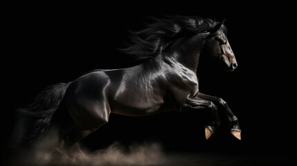 Obraz na płótnie Canvas Galloping Horse