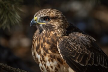 Obraz premium Falcon close up.