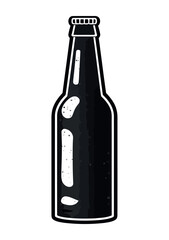 beer drink bottle silhouette
