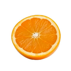 Oranges isolated. Illustration AI Generative