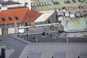 Naklejka premium view of the old town