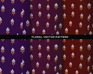 Modern art deco pattern Vector illustration or .Decorative flower texture background,labels and frames for packaging for luxury products in trendy linear pattern style.