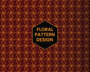 Modern art deco pattern Vector illustration or .Decorative flower texture background,labels and frames for packaging for luxury products in trendy linear pattern style.