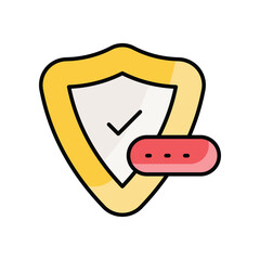 Safety icon Stock illustration.