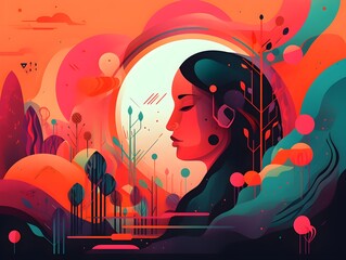 Obraz premium background (Generative AI)