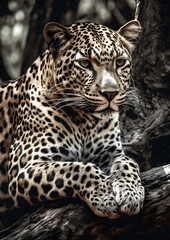 Fototapeta premium Wildlife Animal Illustration