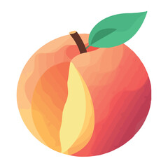 Fresh organic fruit symbolizes healthy eating in summer