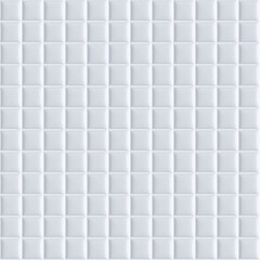Clean lined simple white tiles (Perfect seamless pattern)