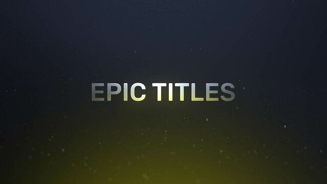 Epic Titles