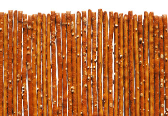 salted sticks snacks baked food