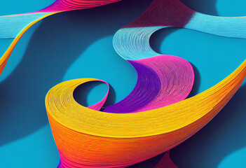 Seamless Quilled Paper Art