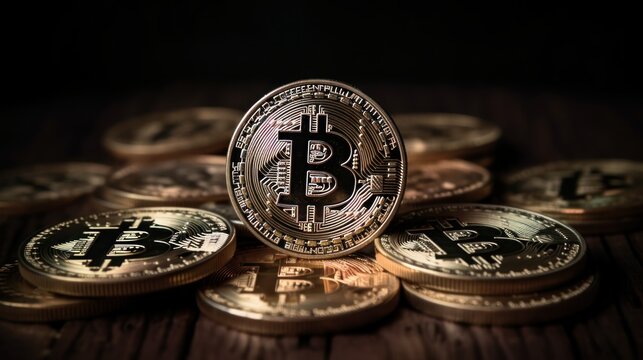 bitcoin coins or currency, generative ai