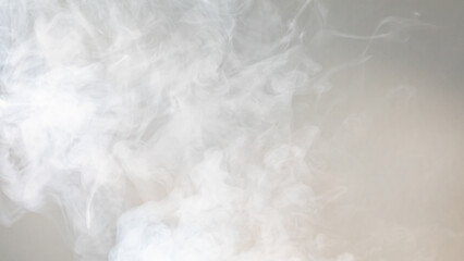 White smoke texture on light background