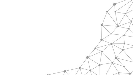 Abstract geometric background. Plexus mesh backdrop. Vector