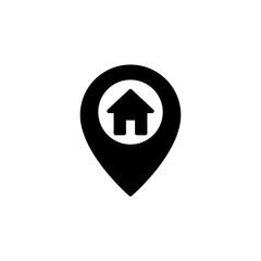 Address icon vector. location icon. address symbol. pin