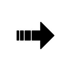 Arrow icon. Arrow symbol. Arrow icon for your web design.